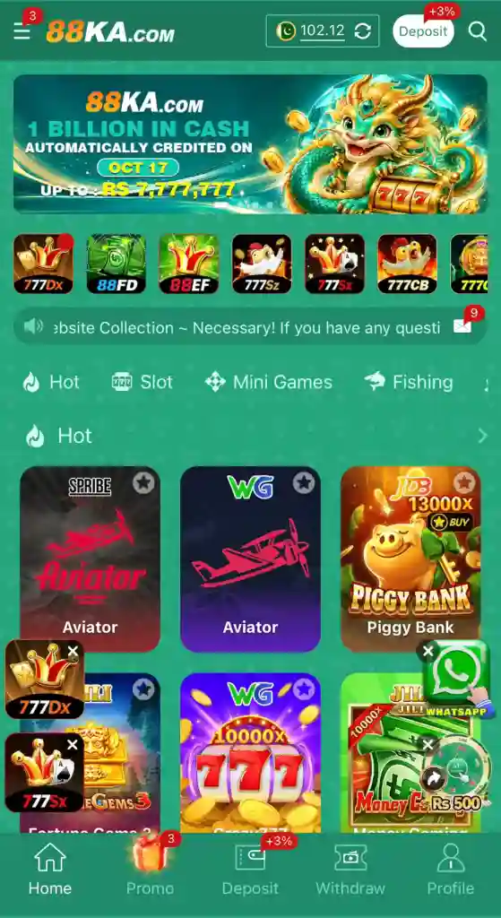 88ka-game-dashboad-image