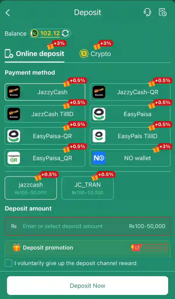 88ka3 game deposit image