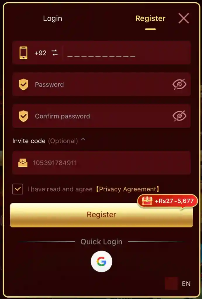 Ek77-Game-Registeration-Image