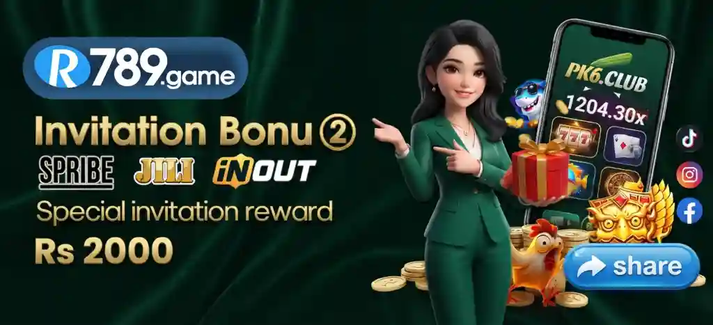 R789 invitation bonus and referral reward section